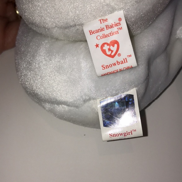 Set of 4 holiday Ty Beanie Babies - Picture 4 of 9